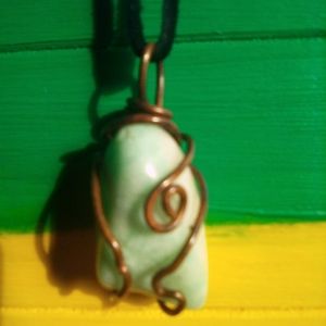 Amazonite pendant